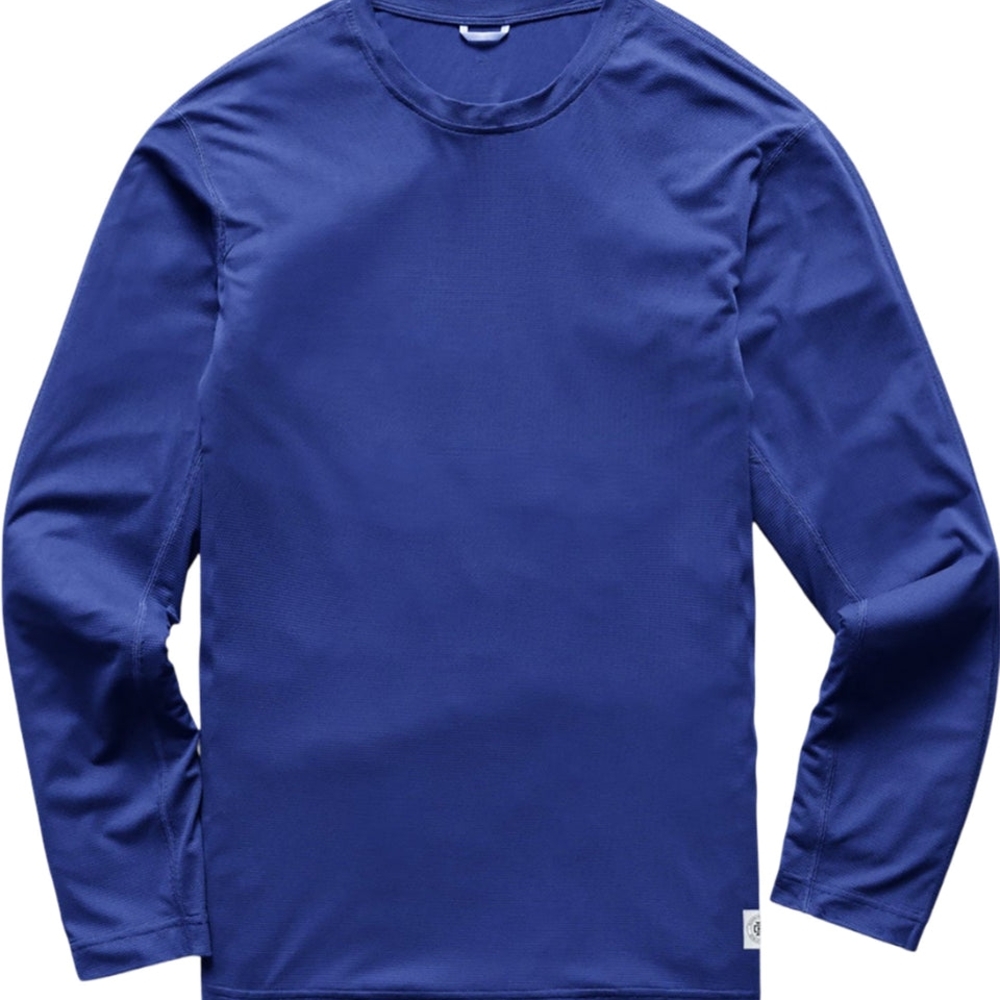 Reigning Champ Men's Blue Long Sleeve Cordura Shirt